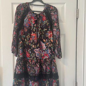 Alice and Olivia Floral Print Mini Dress